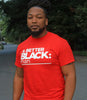 A BETTER BLACK MAN | MEN'S RED T-SHIRT